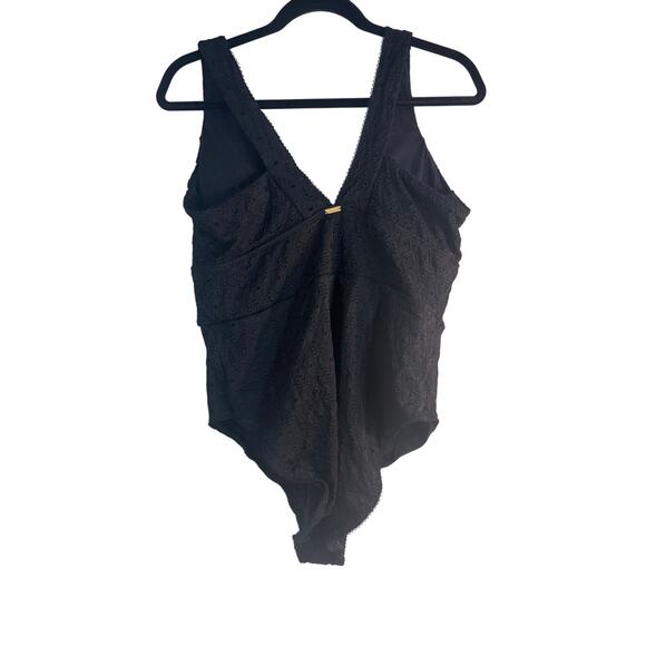Adore me Swimsuit one piece black 2X NWT - Picture 2 of 4